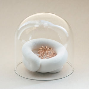 Petite Handblown Glass Cloche