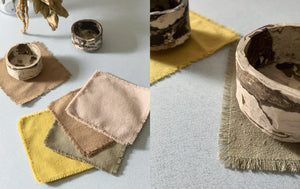 Cocktail Napkins in Raw Silk