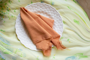 Amber Orange Cotton Napkin