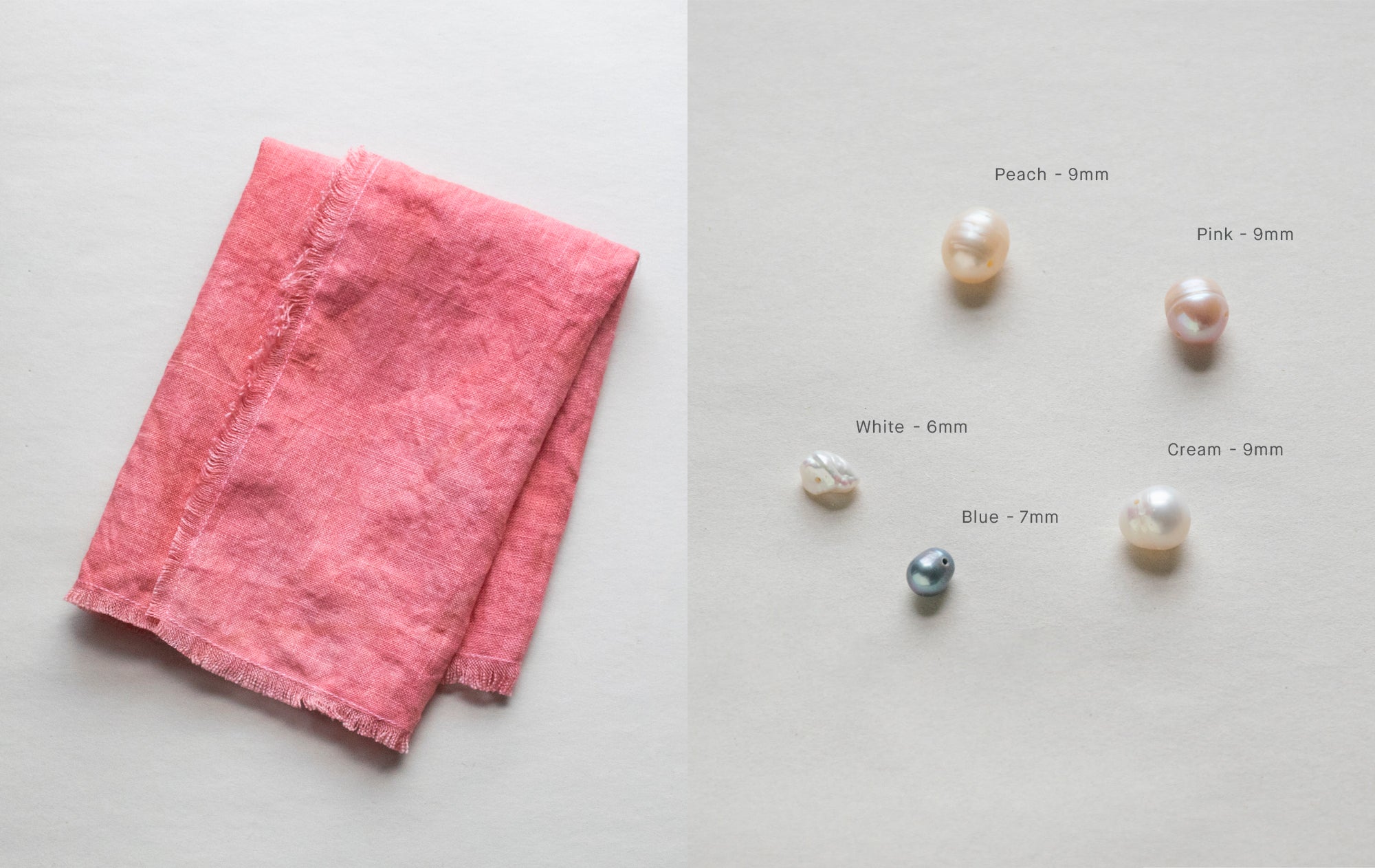 Heart Pink Linen Napkin