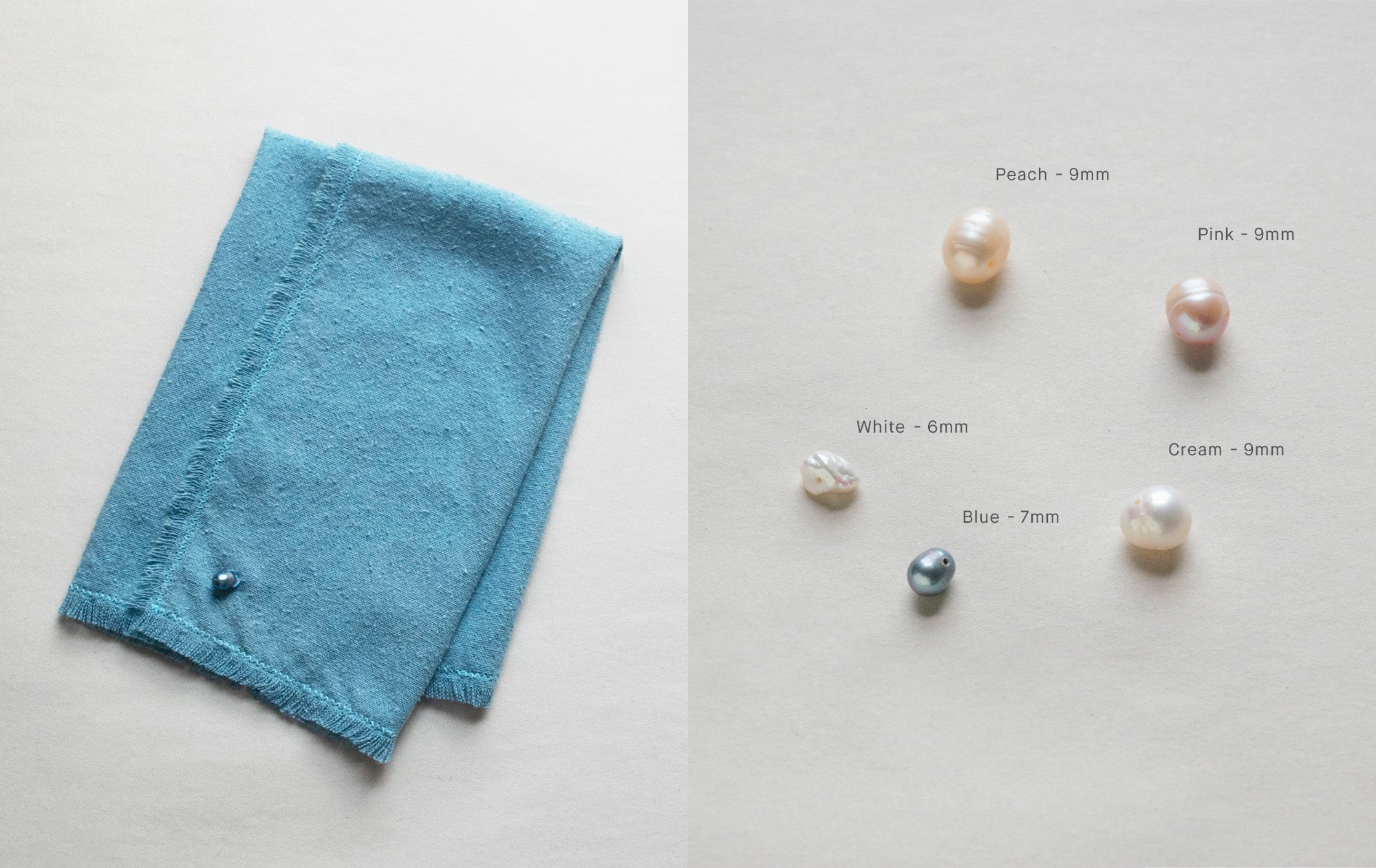 Sky Blue Raw Silk Napkin